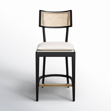 Octavia Upholstered Counter Stool with Solid Wood Frame Joss Main Seat Height Bar Stool 31.25 Seat Height Upholstery Beige